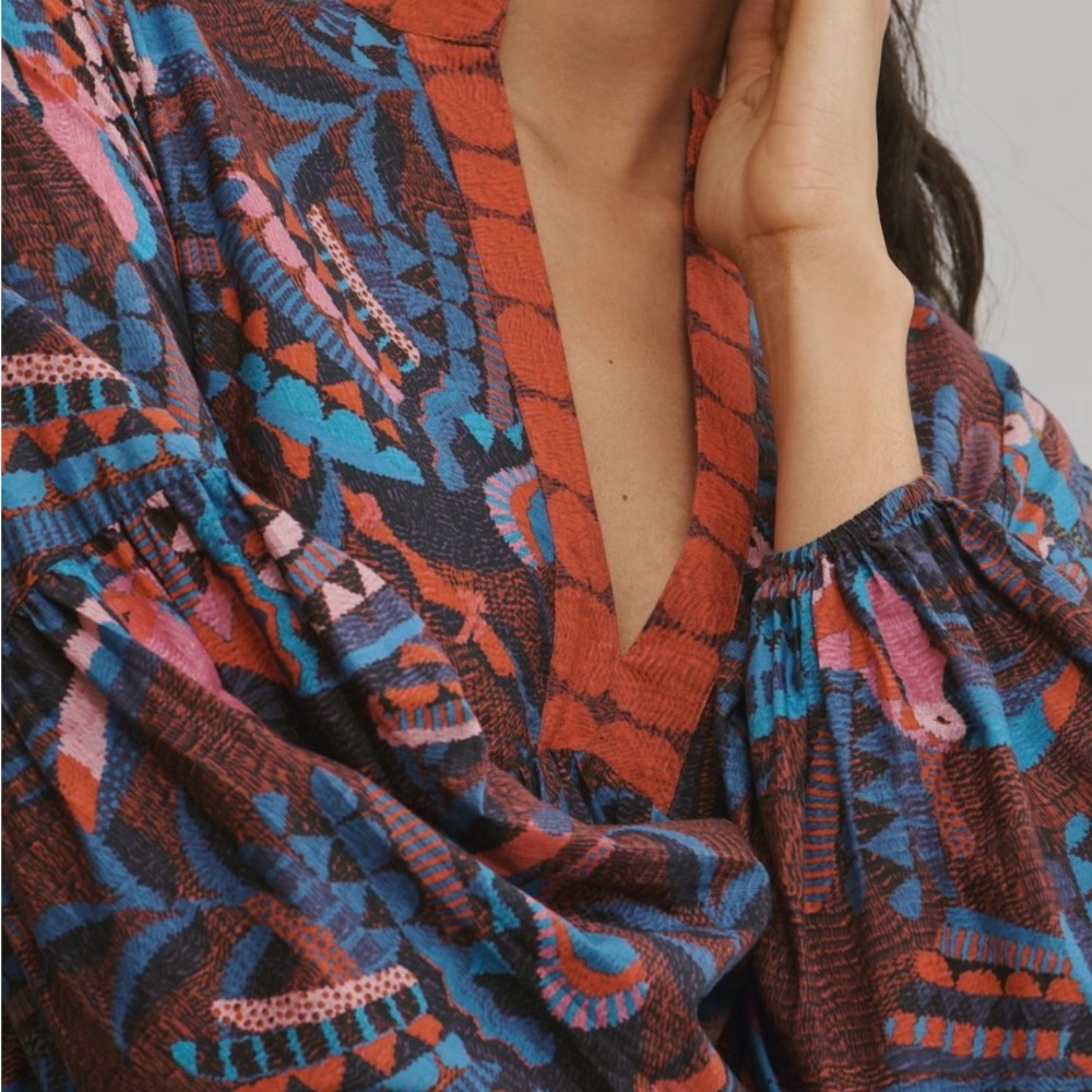 FARM Rio Multicolor Mini Dress - Picture 2 of 6